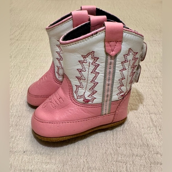 Old West Other - Old West Baby Cowgirl Boots, leather sz 1